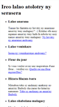 Mobile Screenshot of lalao.serasera.org